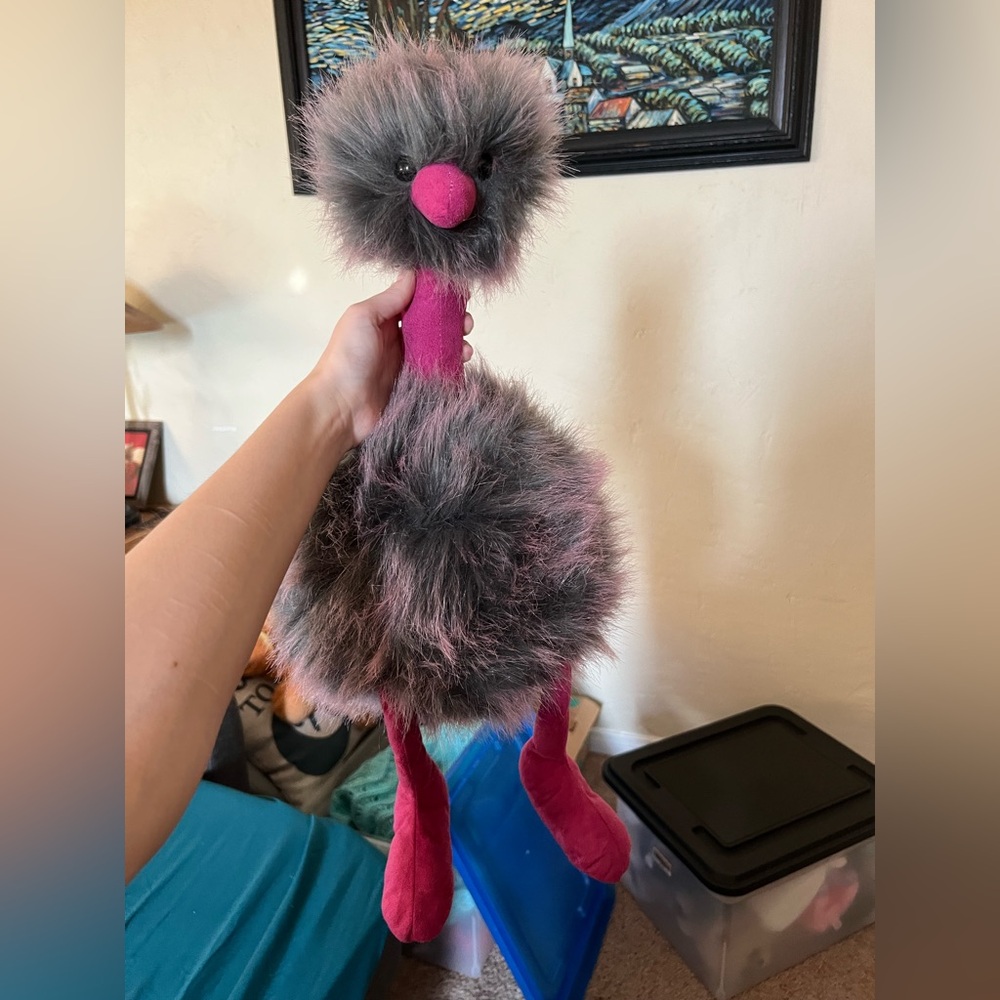 New Odette Ostrich Jellycat London.